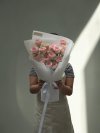 20 Pink Roses Standing Bouquet